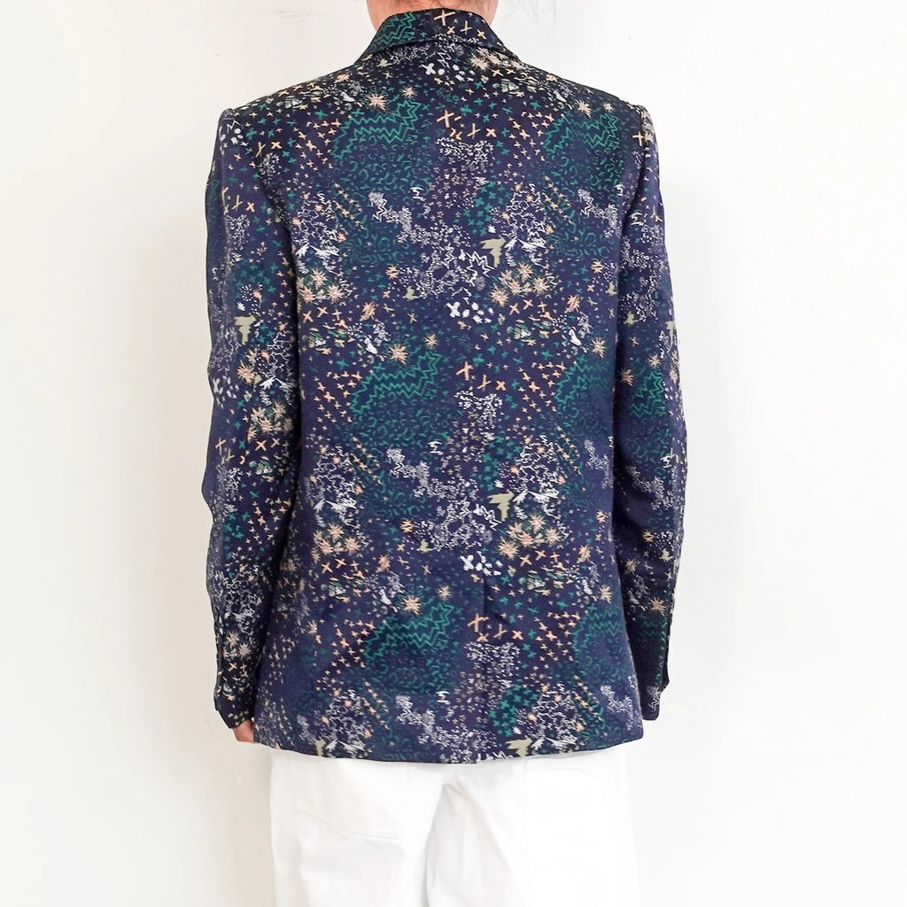 Viking jacquard blazer
